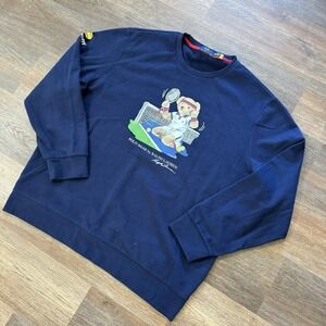 Polo Ralph Lauren US Open Tennis Polo Bear Crewneck Sweatshirt Sz‎ XXL **Read**